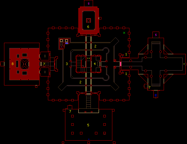 Doom 64 TC level 25: Unholy Temple