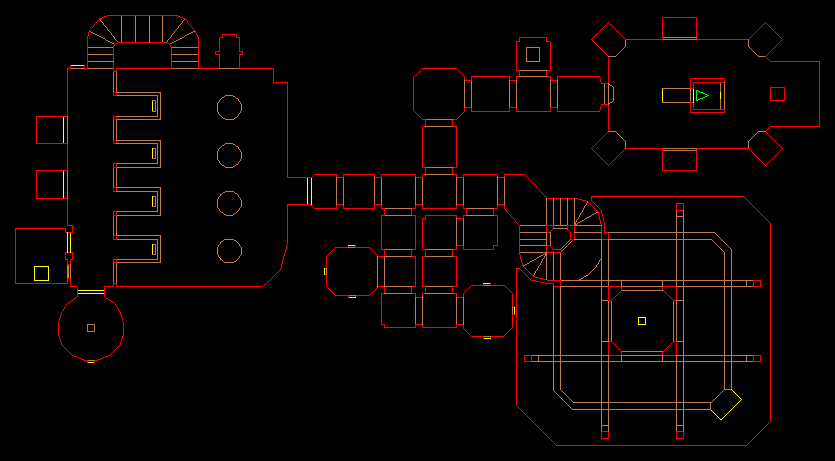 Doom 64 map image (click to rotate)