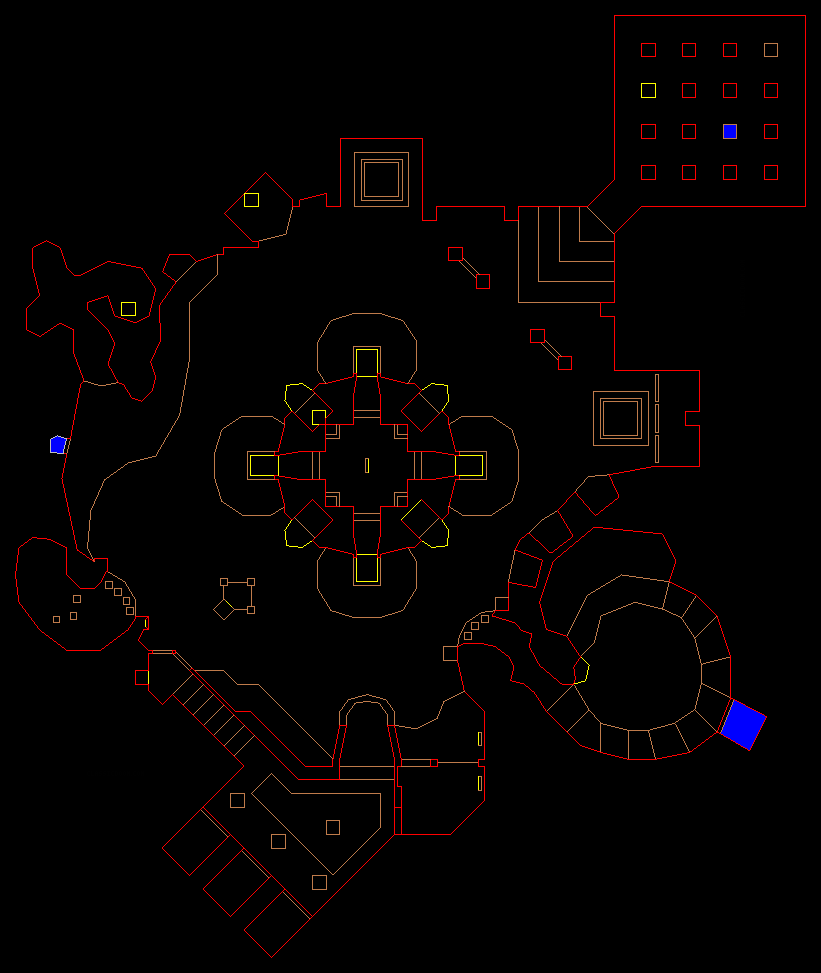Doom 64 map image (click to rotate)
